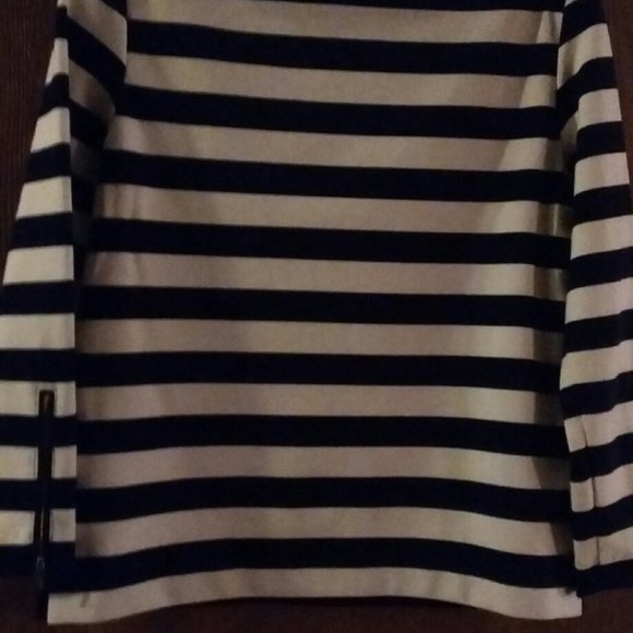 Tory Burch Striped Top-Small - Picture 3 of 5